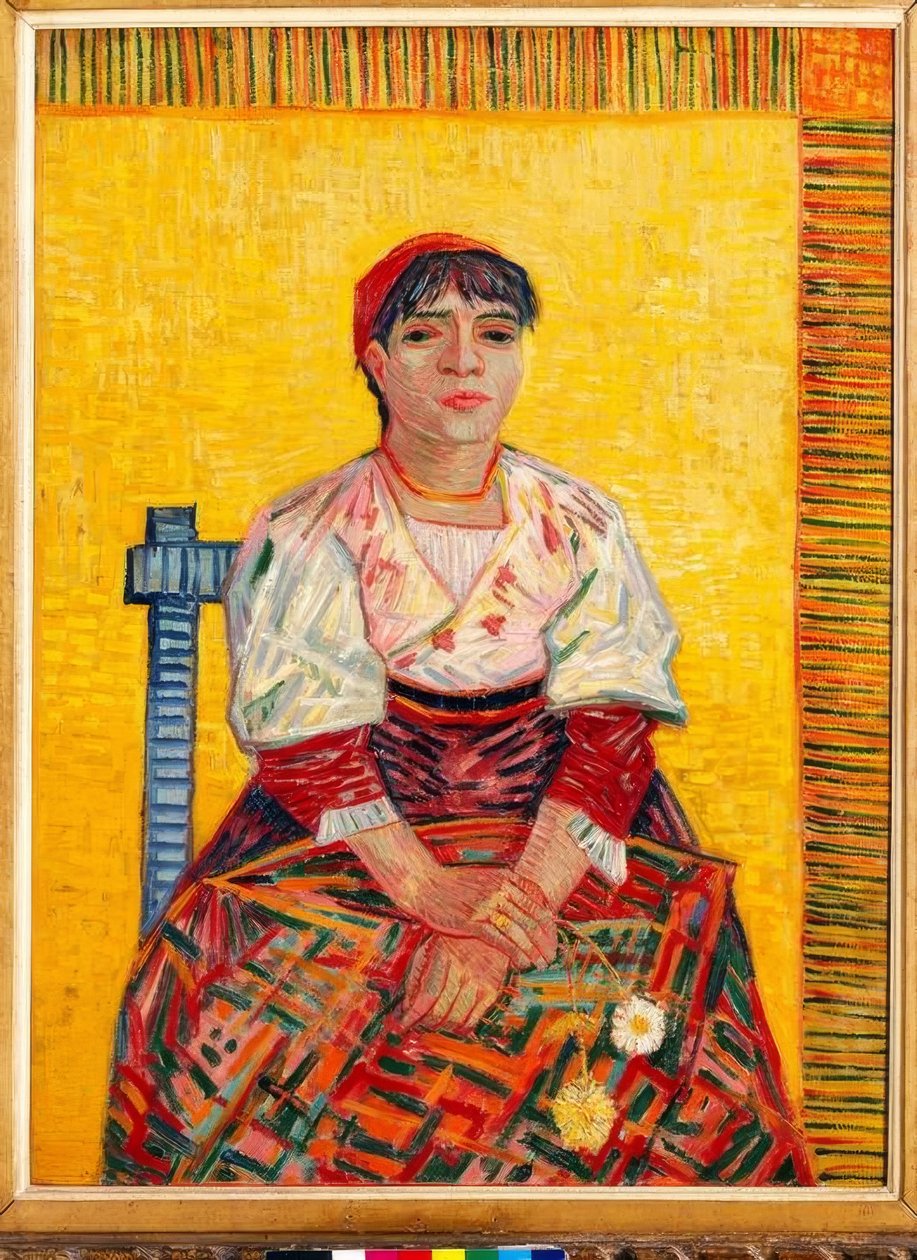 Die Italienerin von Vincent van Gogh