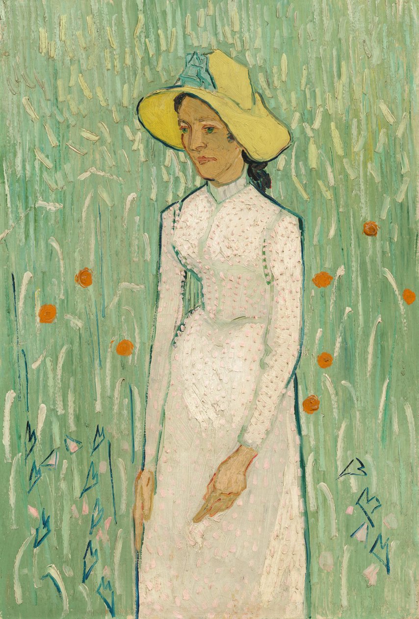 Mädchen in Weiß von Vincent van Gogh