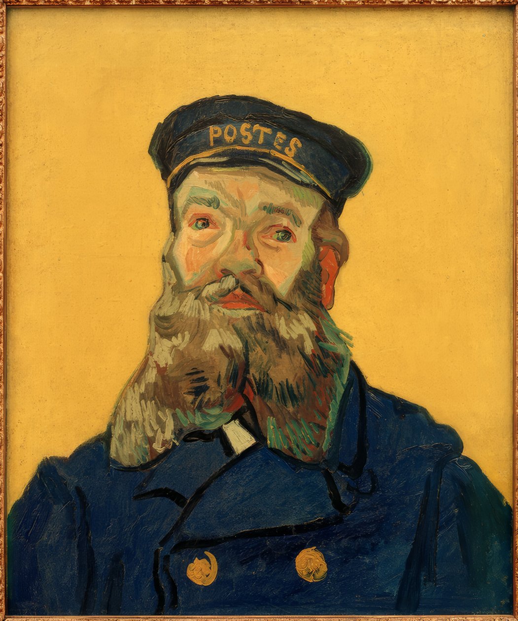 Der Postbote Joseph Roulin von Vincent van Gogh
