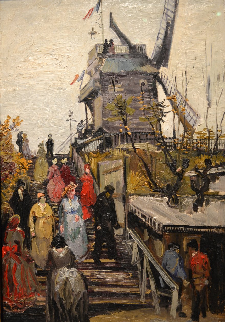 Le Moulin de Blute-Fin von Vincent van Gogh
