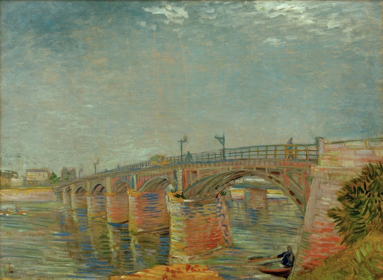 Seinebrücke bei Asnières von Vincent van Gogh