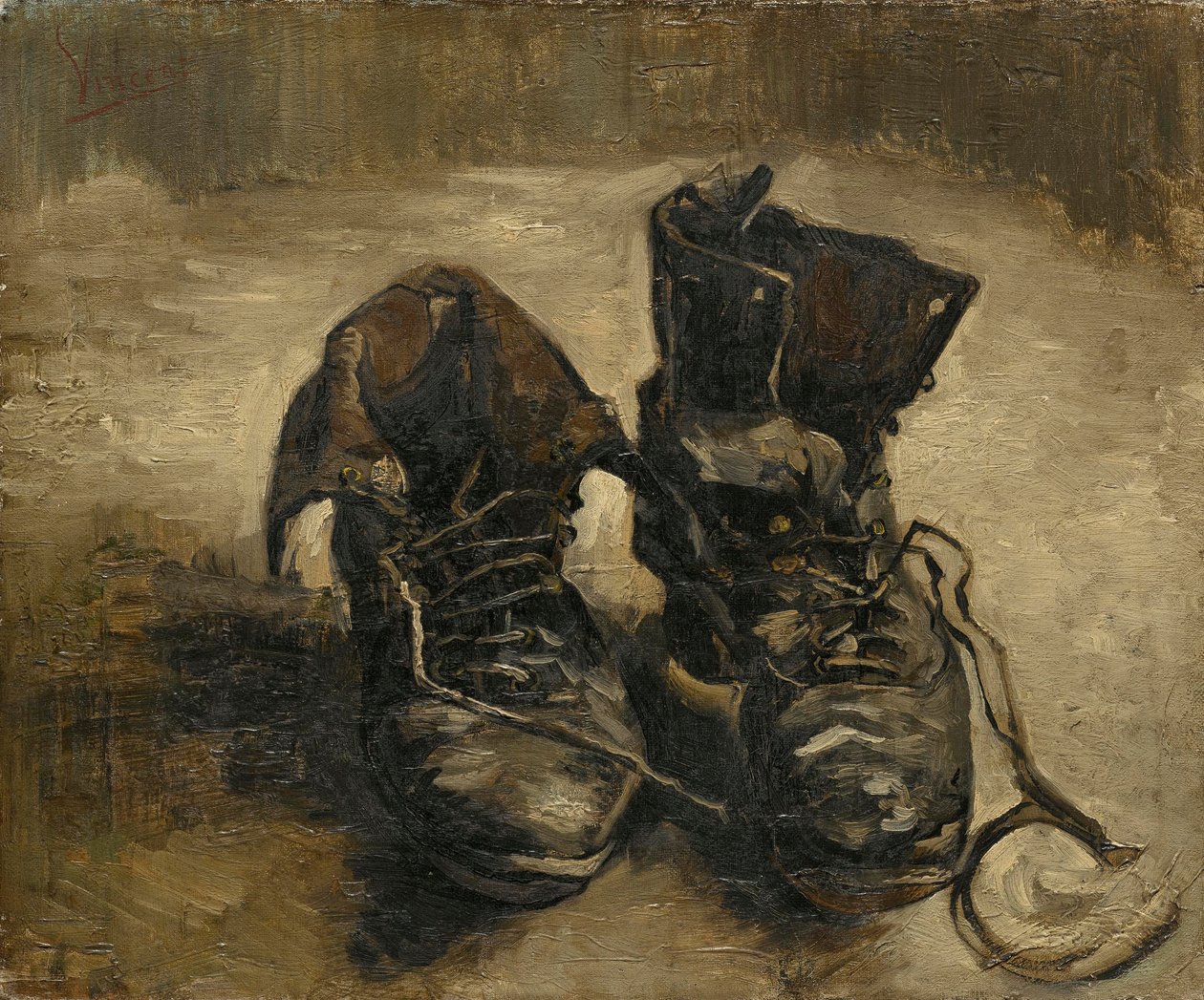 Schuhe, 1886 von Vincent van Gogh
