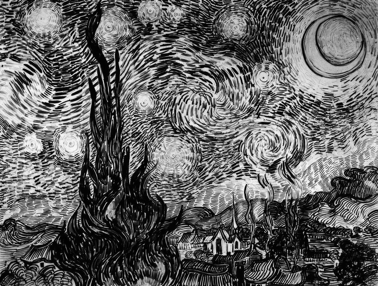 Sternennacht von Vincent van Gogh