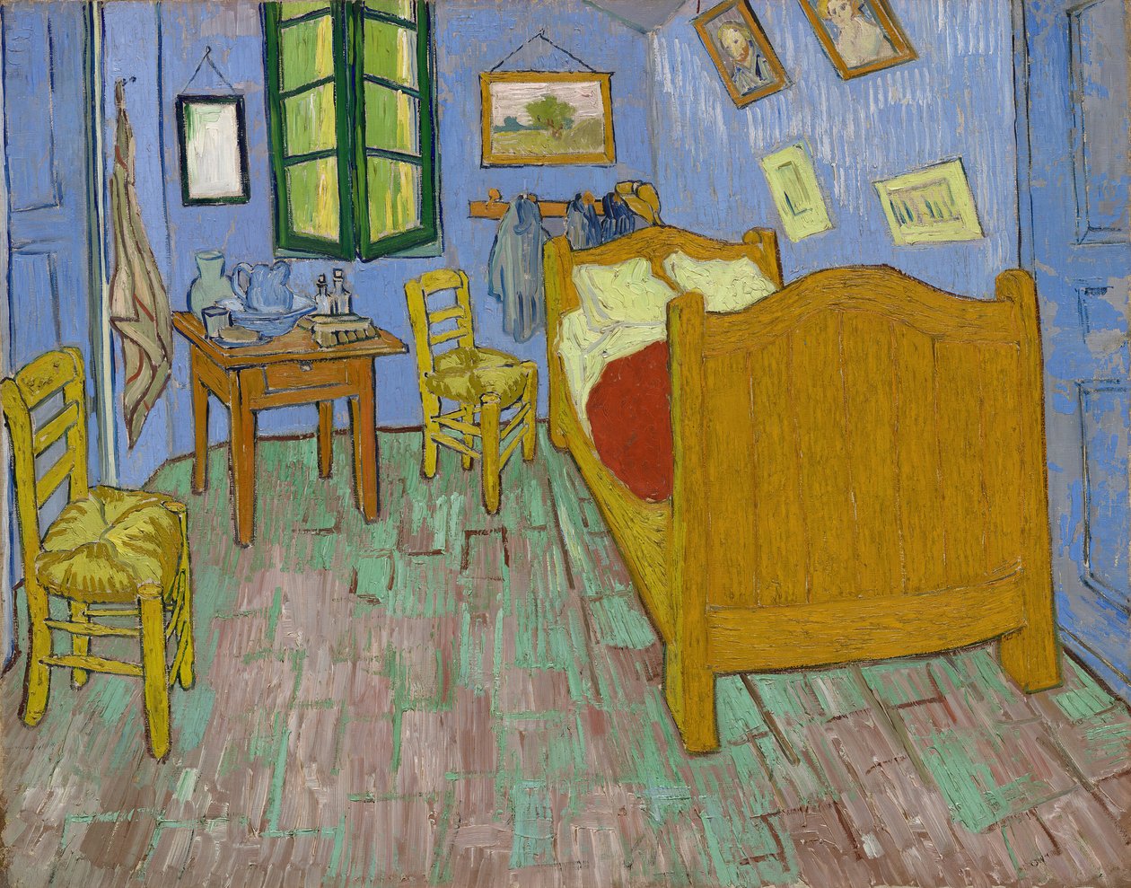 Das Schlafzimmer von Vincent van Gogh