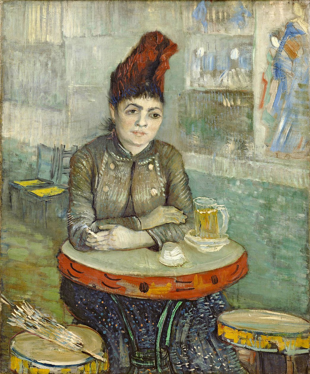 Frau im 