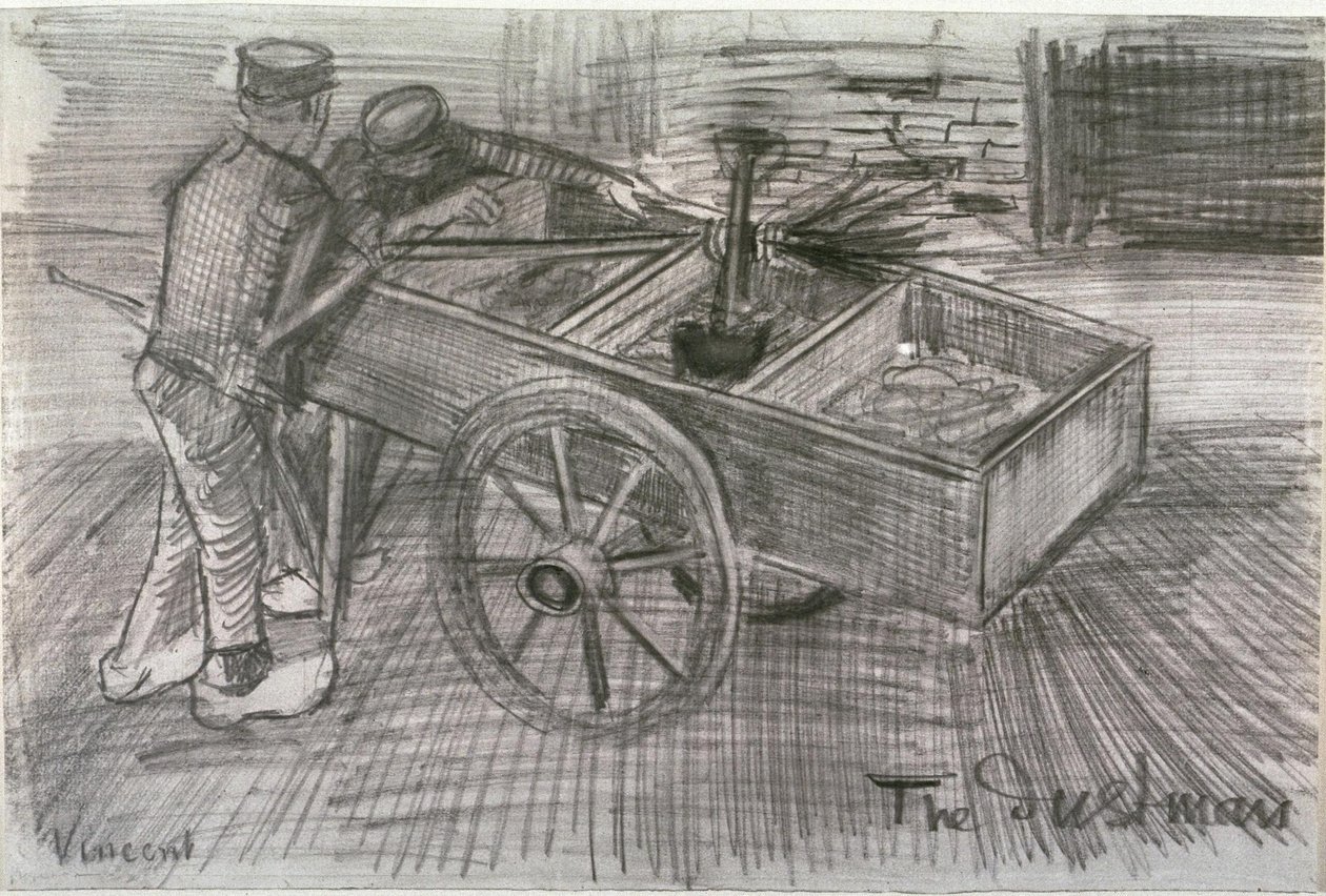 Der Müllmann (1883) von Vincent van Gogh