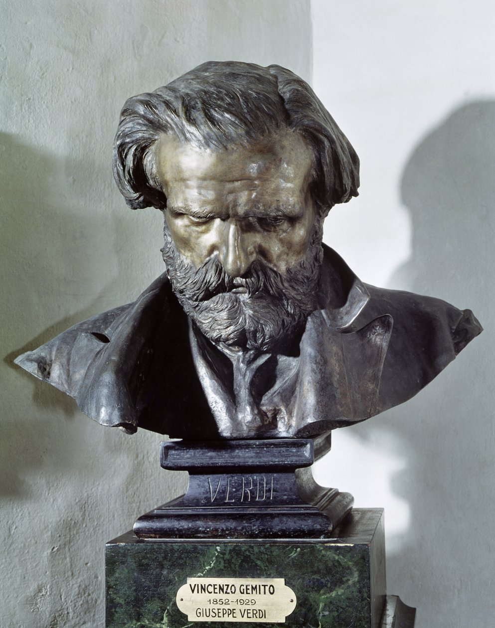 Büste von Giuseppe Verdi (1813-1901) von Vincenzo Gemito