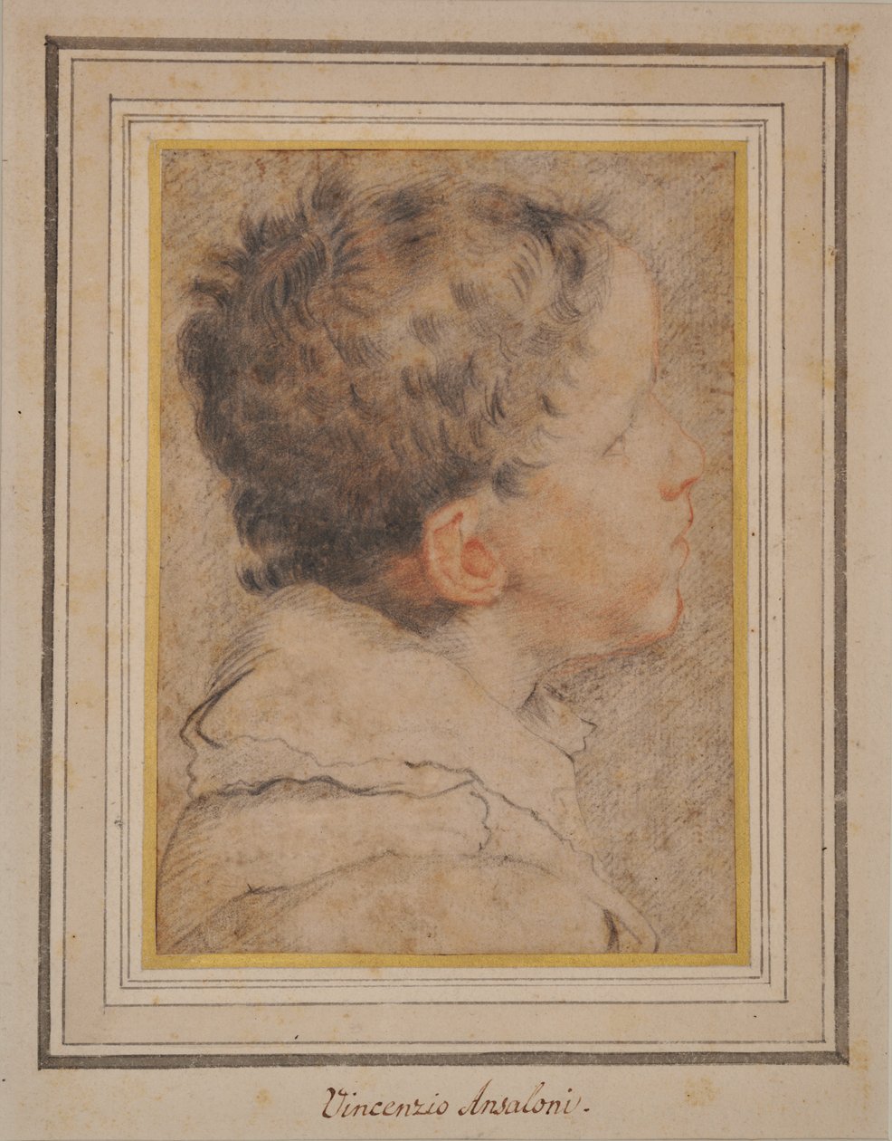 Kopf eines Jungen von Vincenzo Ansaloni