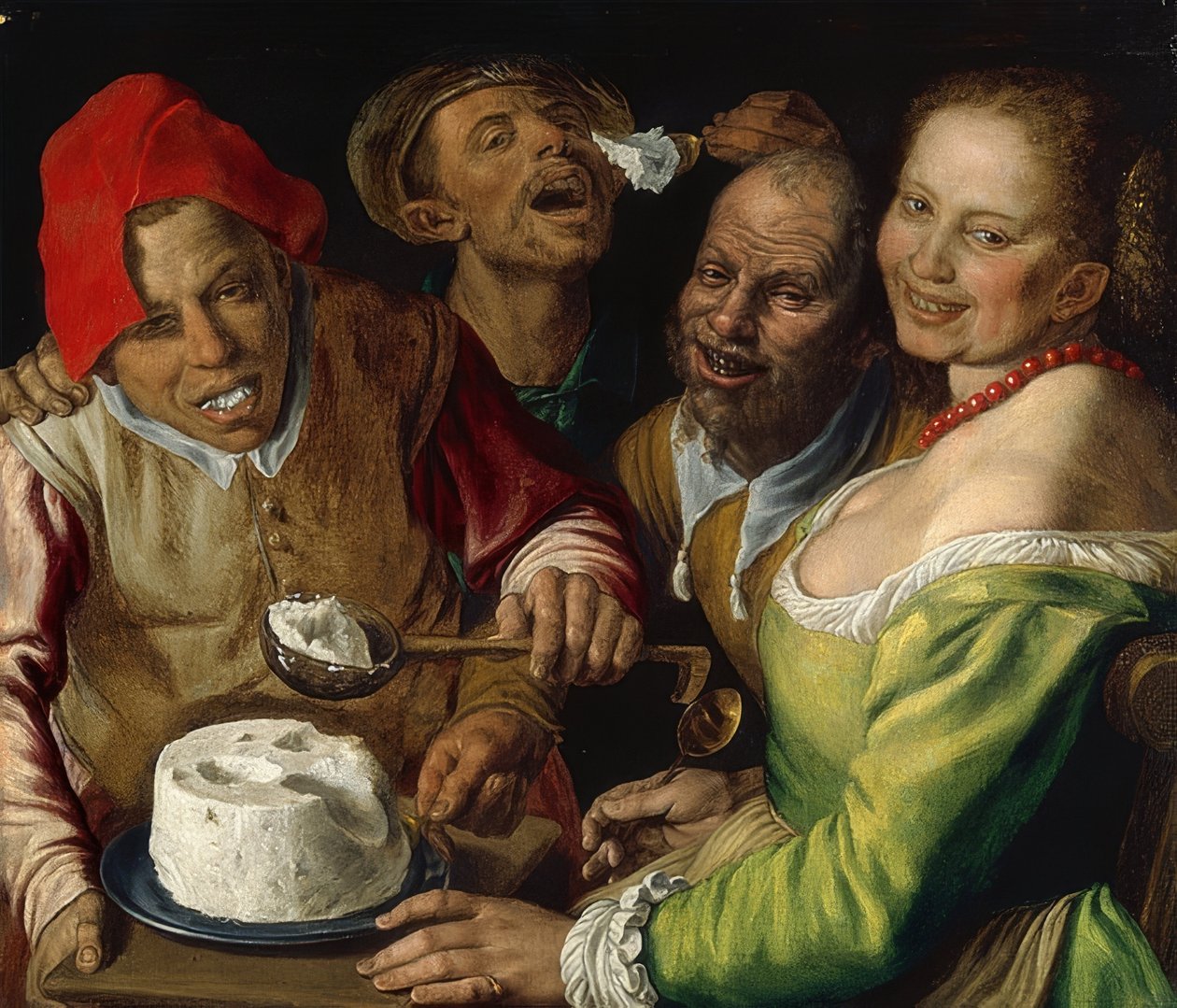 Die Ricotta-Esser von Vincenzo Campi