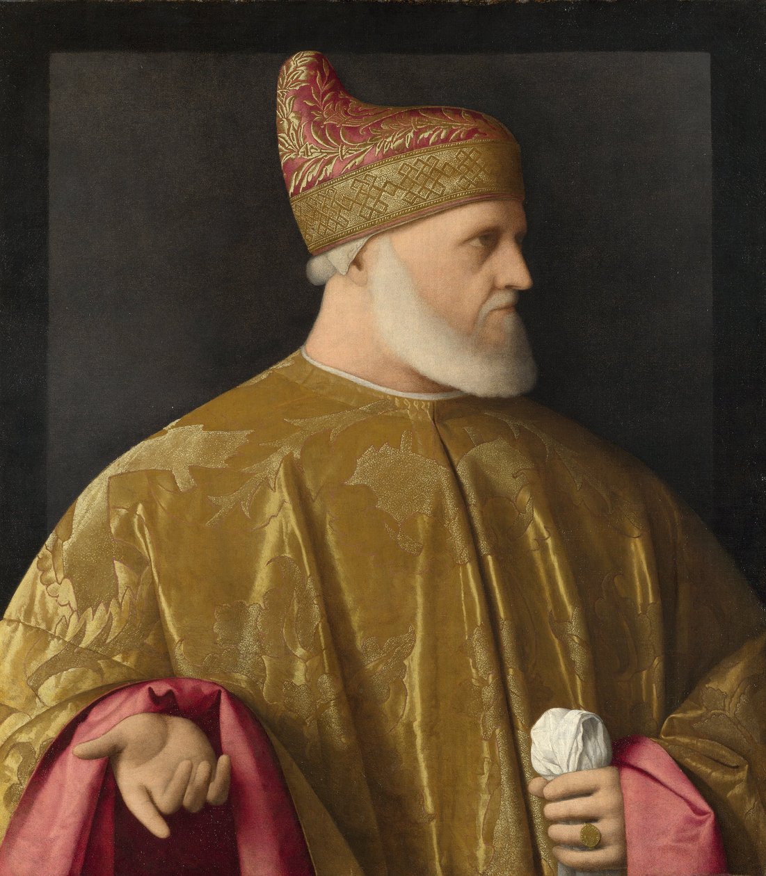 Porträt des Dogen Andrea Gritti von Vincenzo Catena