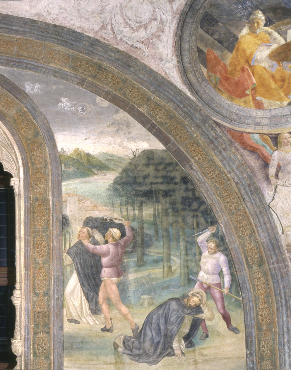 Das Martyrium des Heiligen Petrus von Vincenzo Foppa