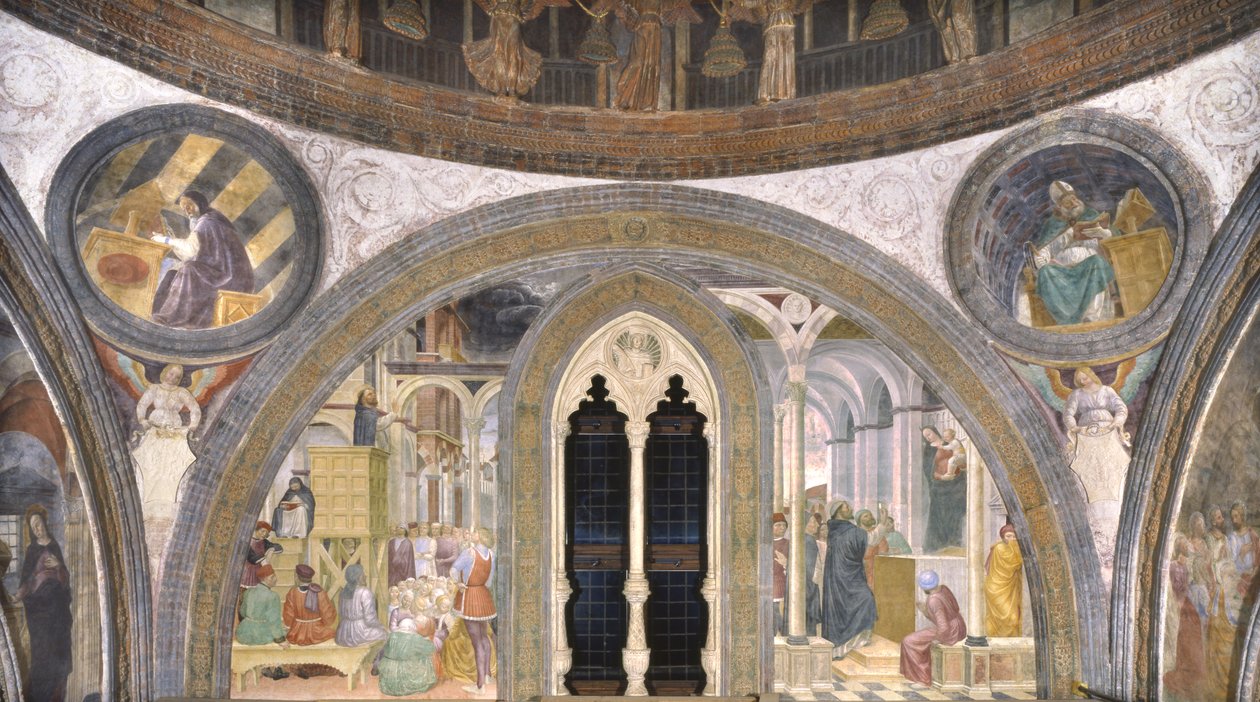 Das Wunder des heiligen Petrus Martyr von Vincenzo Foppa