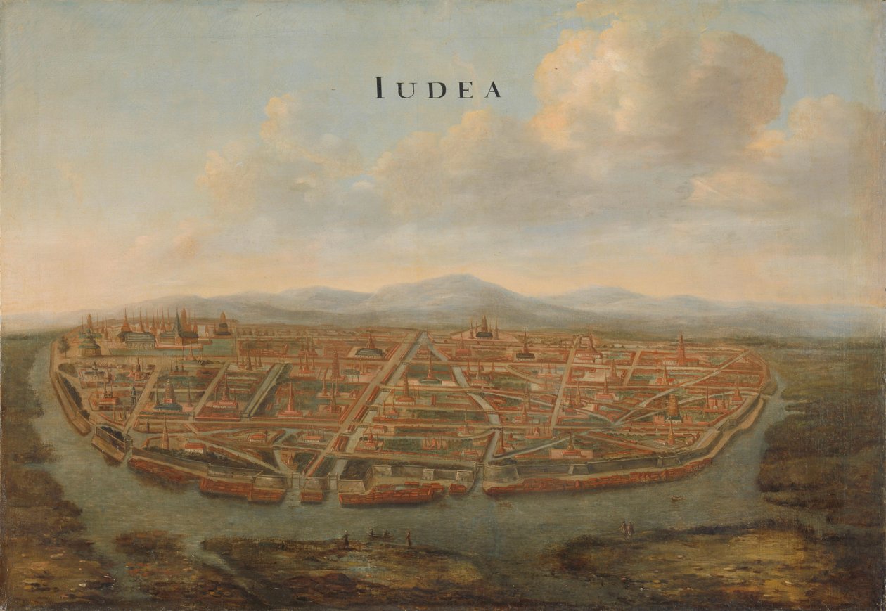 Blick auf Judea Ayutthaya, ca. 1662-1665 von Vingboons