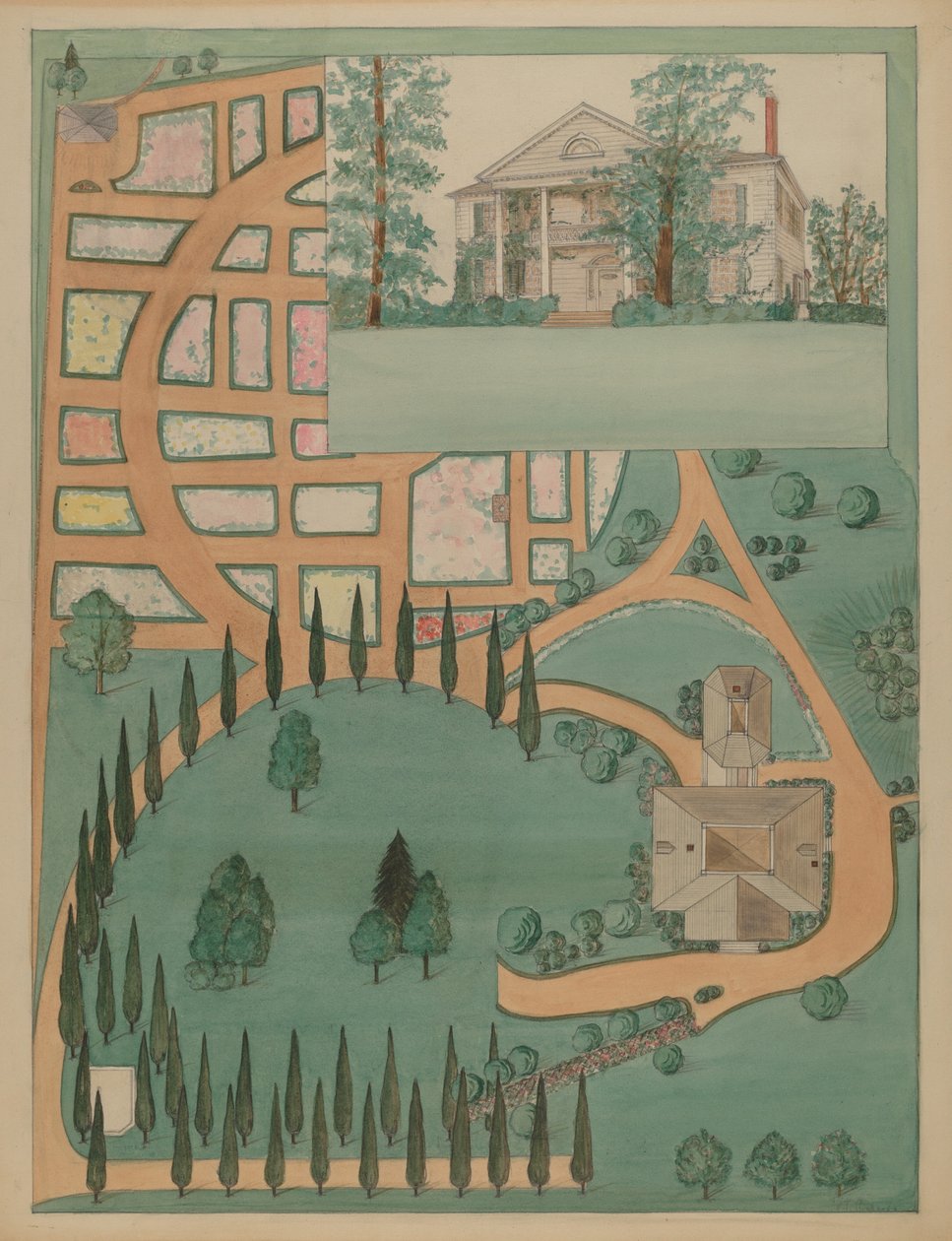 Jumel Mansion von Virginia Richards