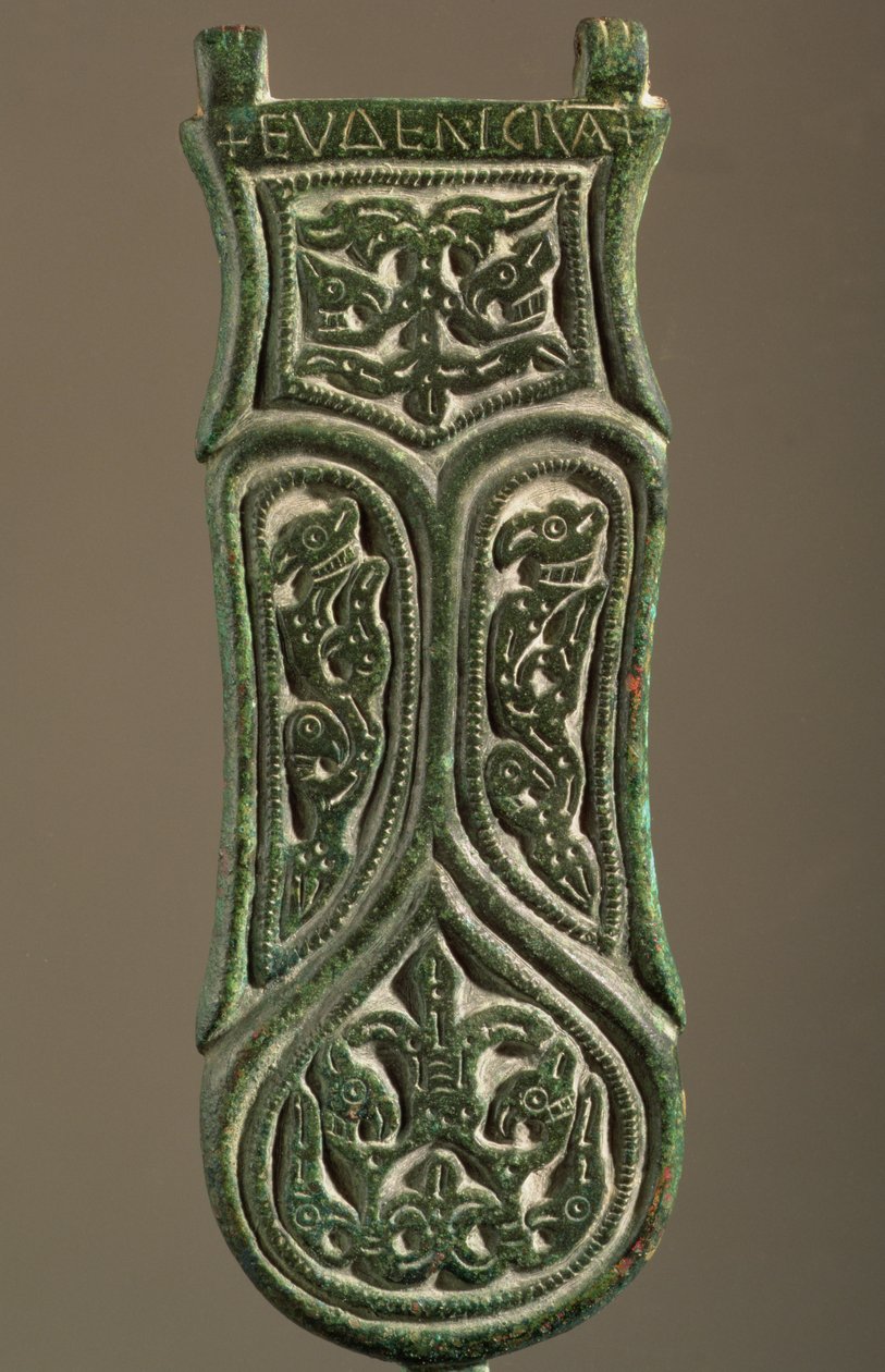 Gürtelschnalle (Kupfer) von Visigothic