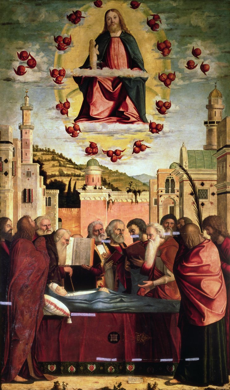 Tod der Jungfrau, ca. 1508 von Vittore Carpaccio