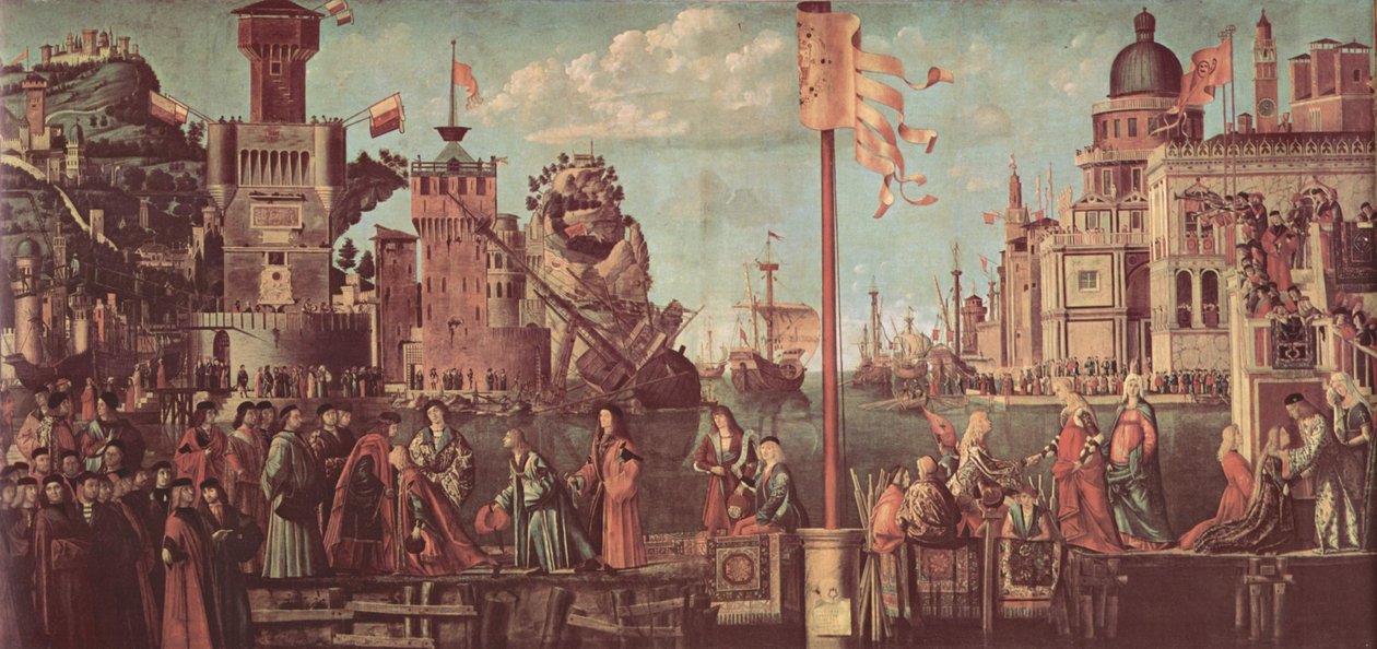 Gemäldezyklus zur Legende der Hl. Ursula, Szene von Vittore Carpaccio