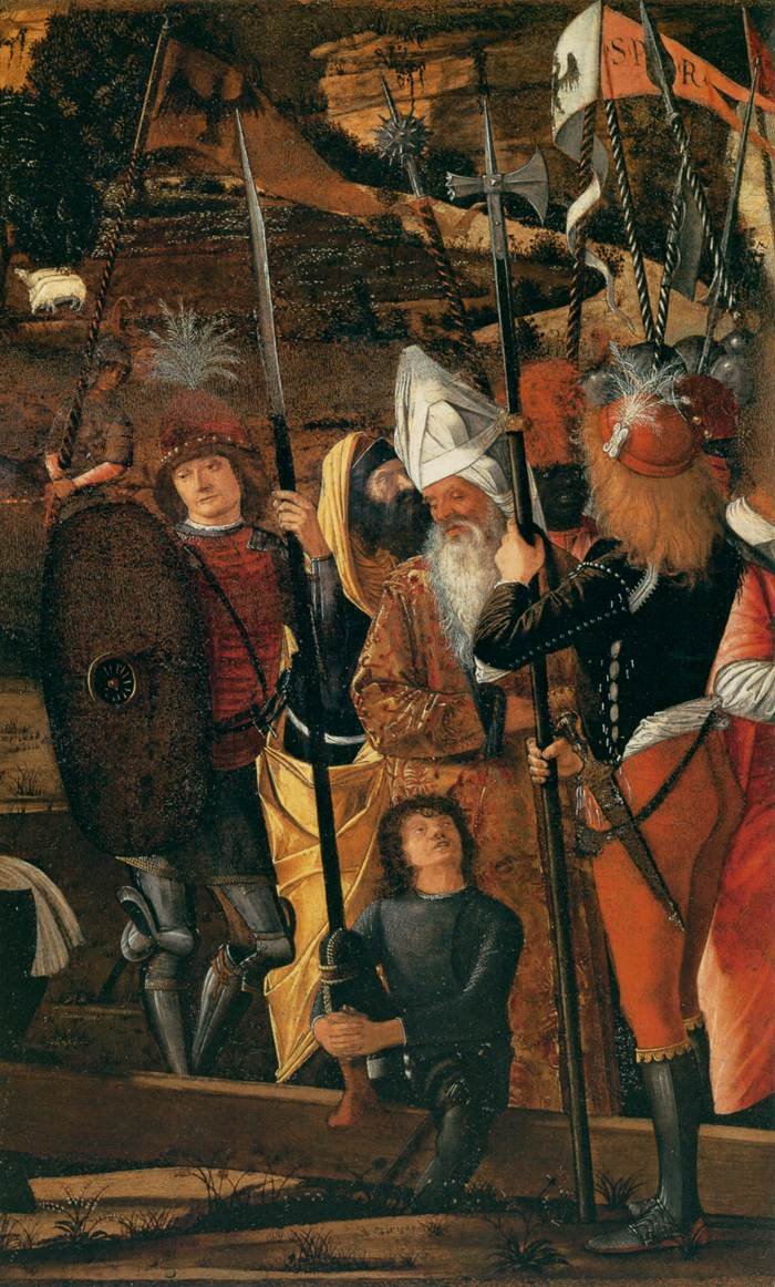 Gruppe von Soldaten von Vittore Carpaccio