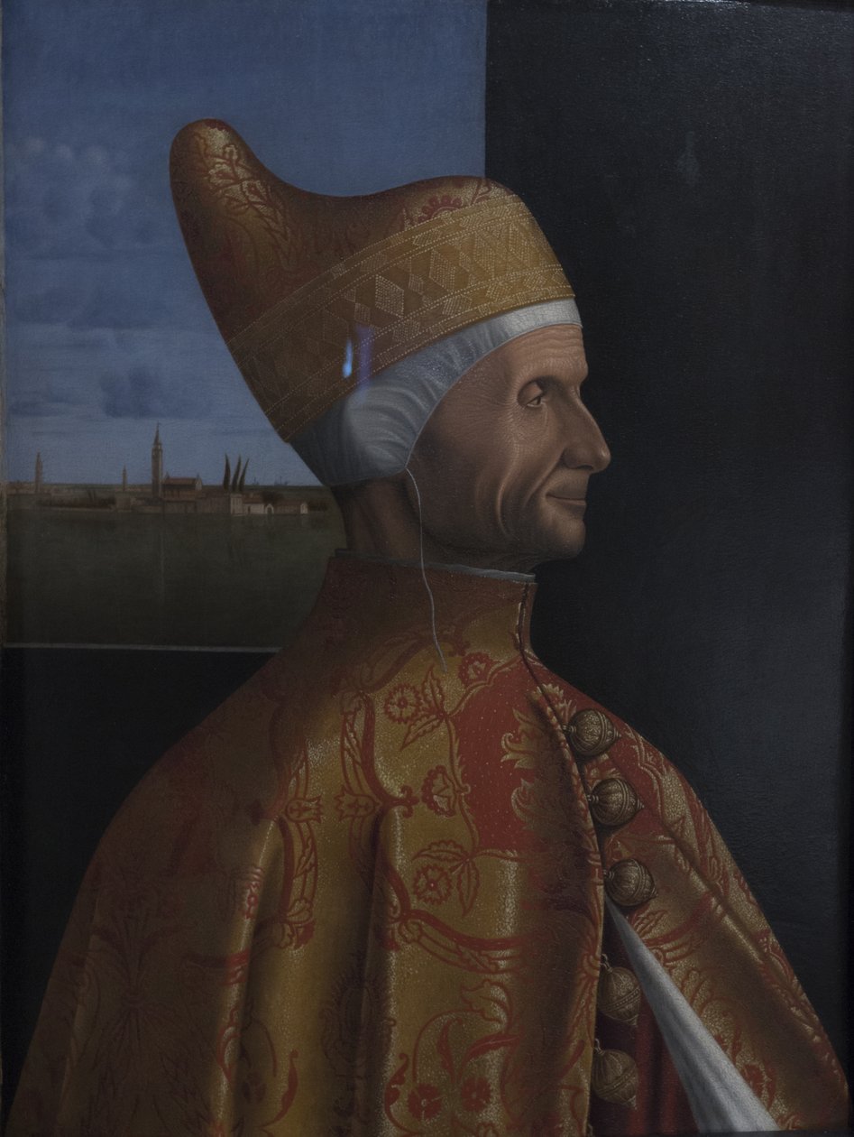 Porträt des Dogen Leonardo Loredan von Vittore Carpaccio