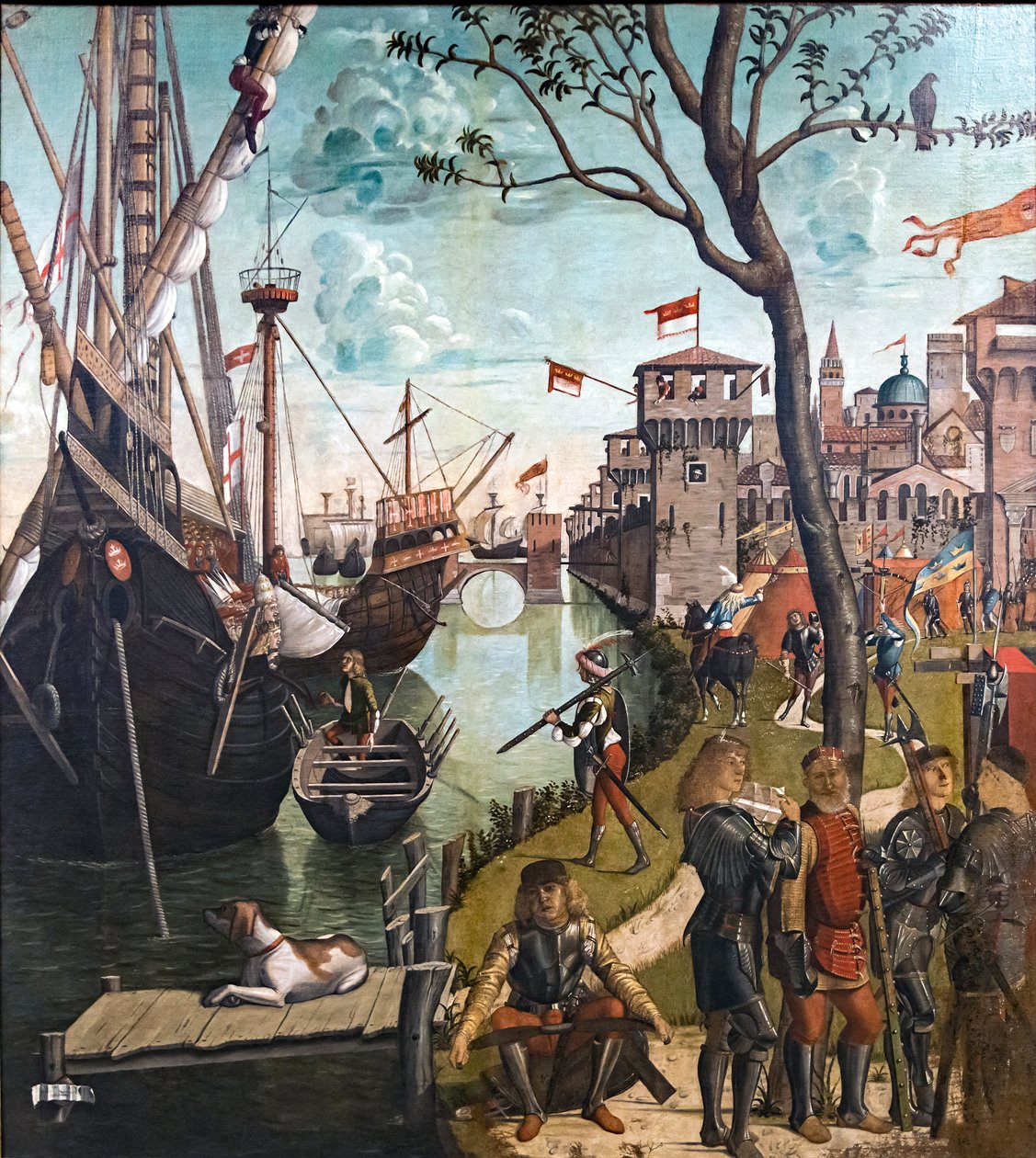 Ankunft in Köln von Vittore Carpaccio