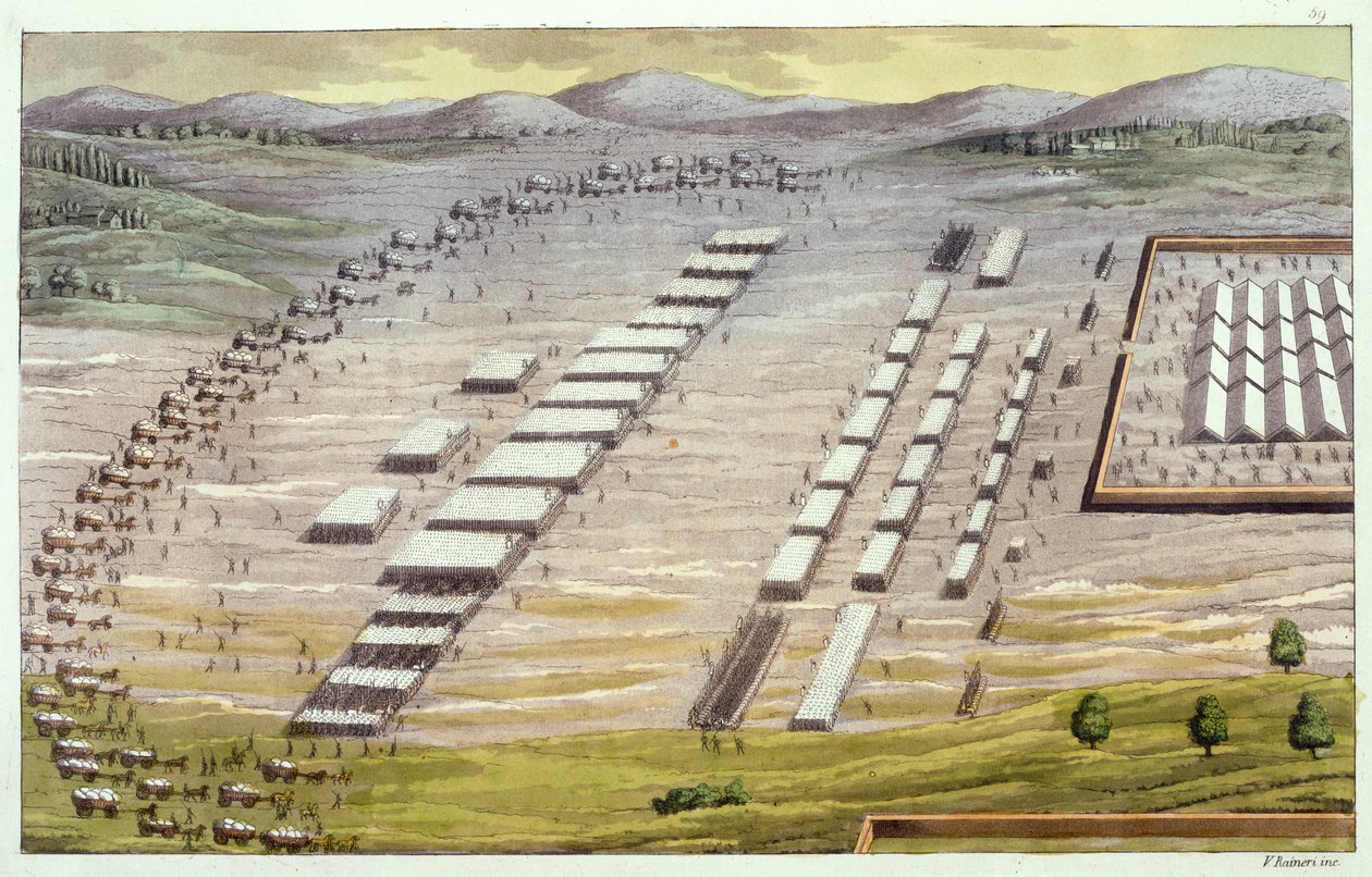 Alte Kelten oder Gallier im Kampf, ca. 1800-18 von Vittorio Raineri
