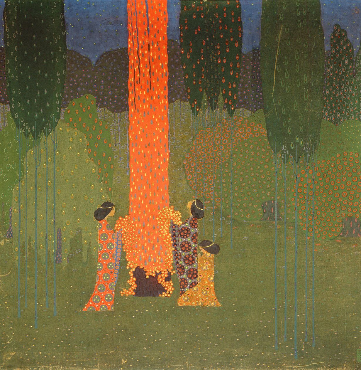 Mystisches Treffen von Vittorio Zecchin