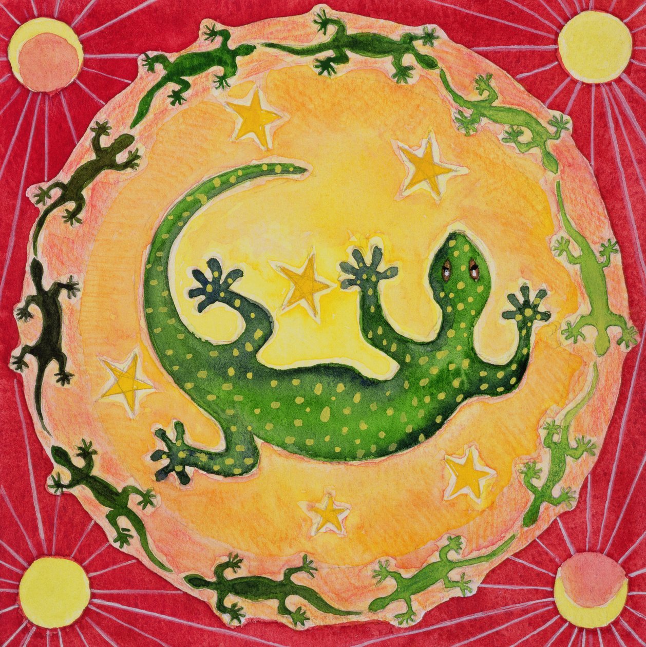 Gecko, 1998 von Vivika Alexander