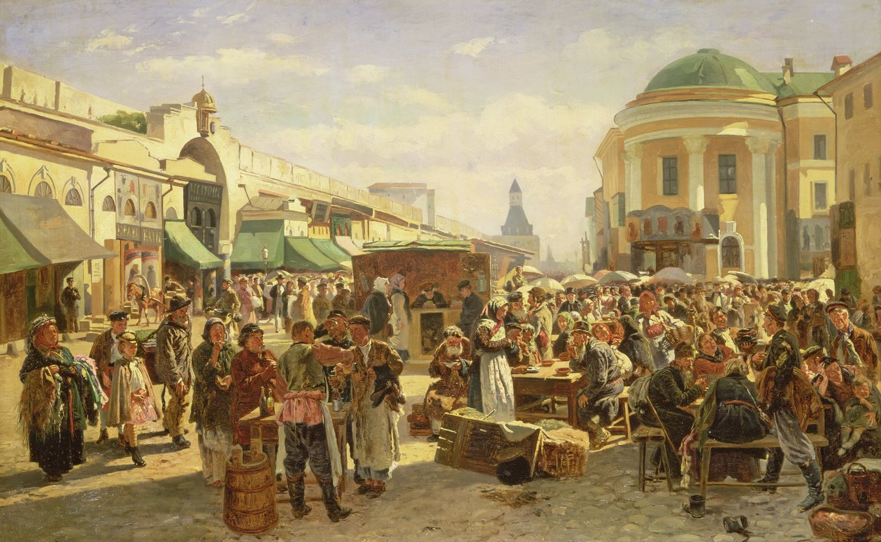 Der Jahrmarkt von Vladimir Egorovic Makovsky