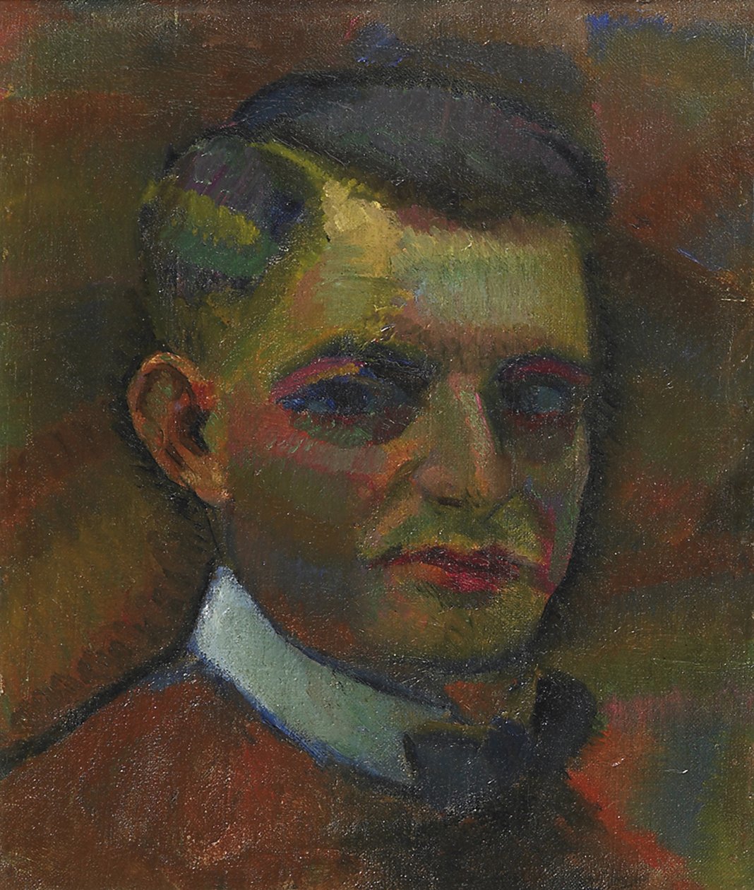 Selbstporträt von Daniel Vladimir Baranoff Rossine