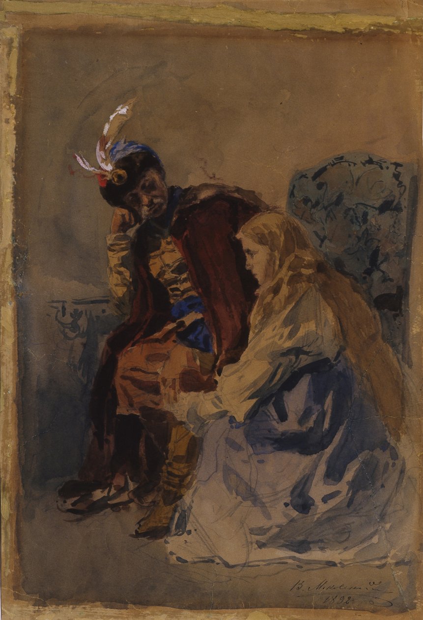 Mazepa mit Maria von Vladimir Egorovic Makovsky