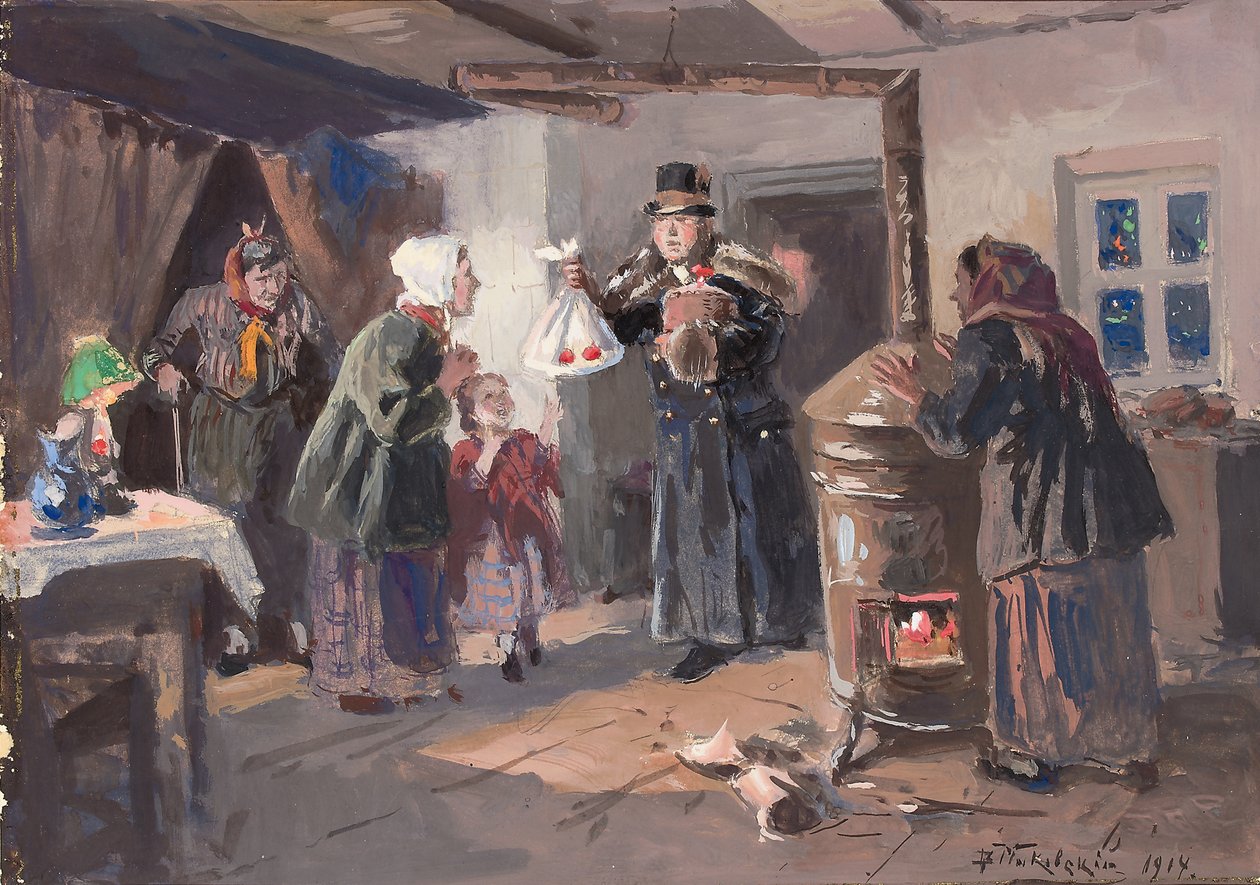 Die Wohltäterin, 1914 von Vladimir Egorovic Makovsky