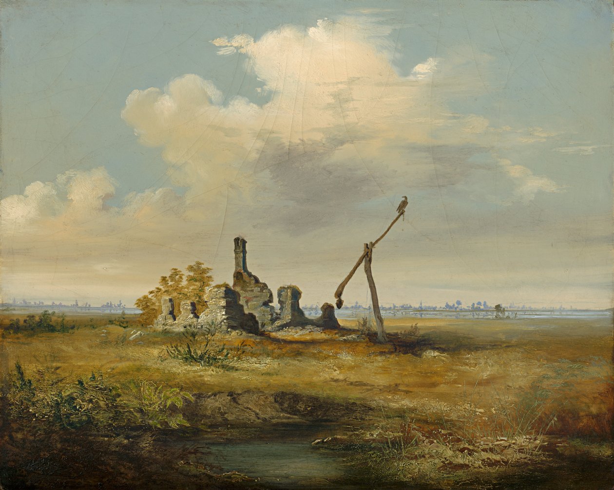 Ruine der Čárda von Vojtech Klimkovič