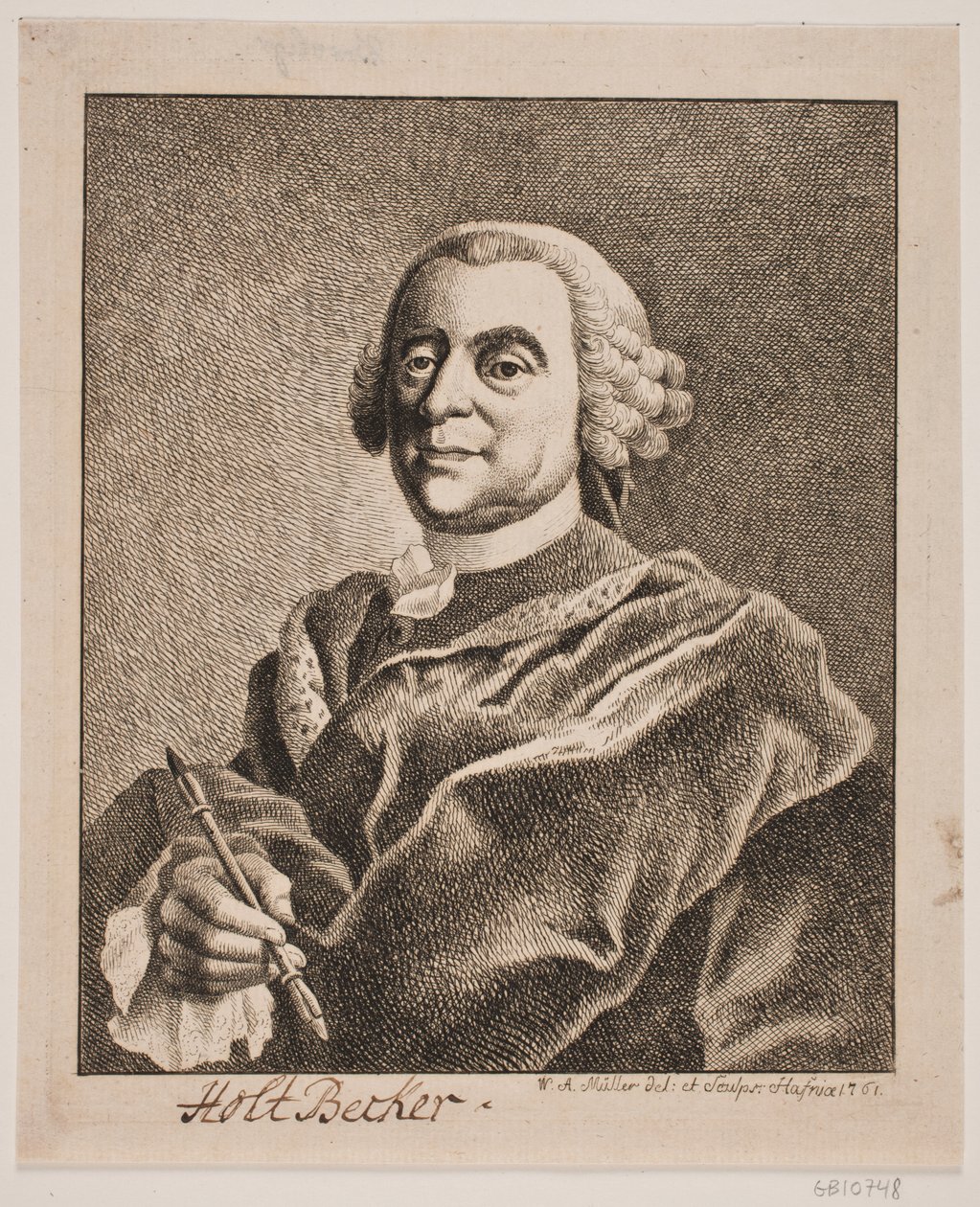 Johan Christopher Holtzbecher von W.A. Müller