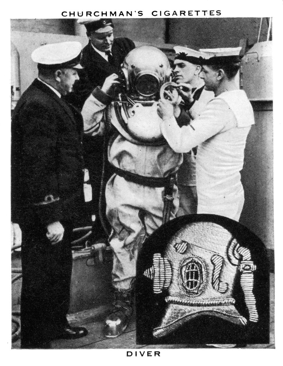 Taucher, 1937 von WA and AC Churchman