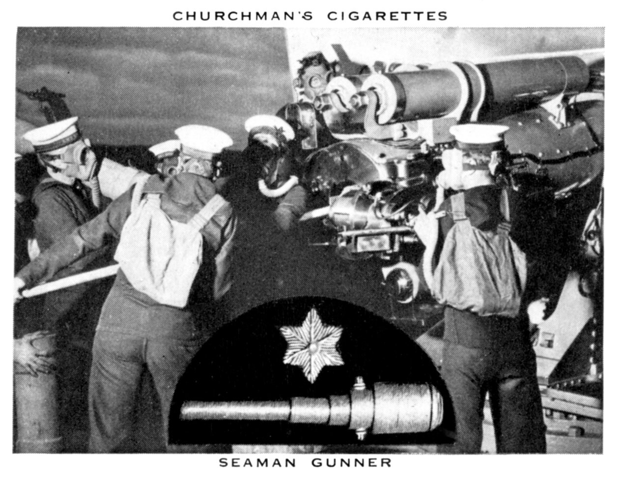 Seemann Kanonier, 1937 von WA and AC Churchman