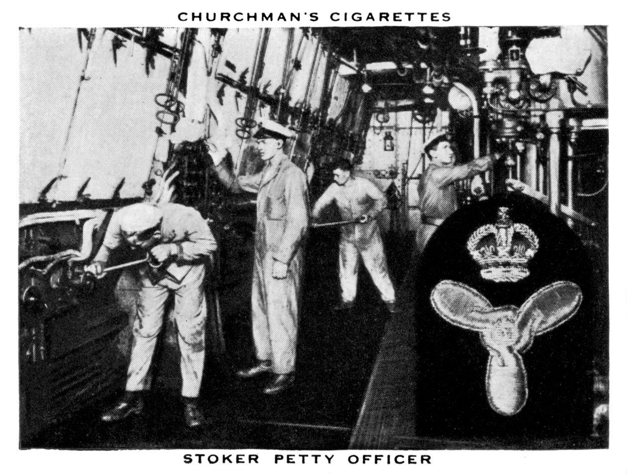 Heizer Petty Officer, 1937 von WA and AC Churchman