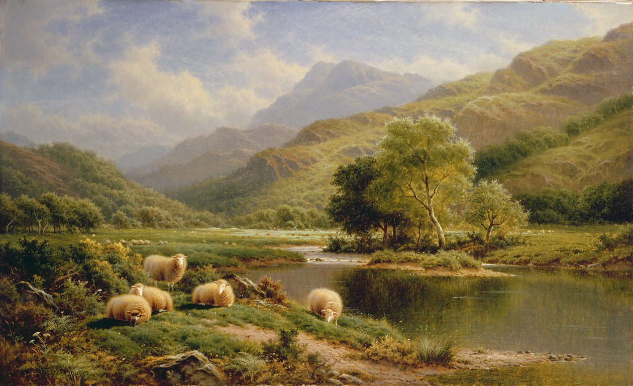 Pastorale Landschaft von W.H. Watson