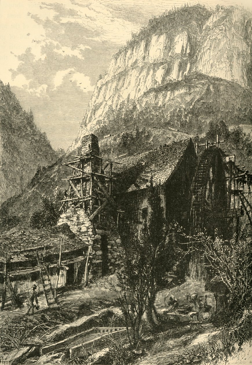 Cumberland Gap, vom Osten, 1872 von W.H. Morse