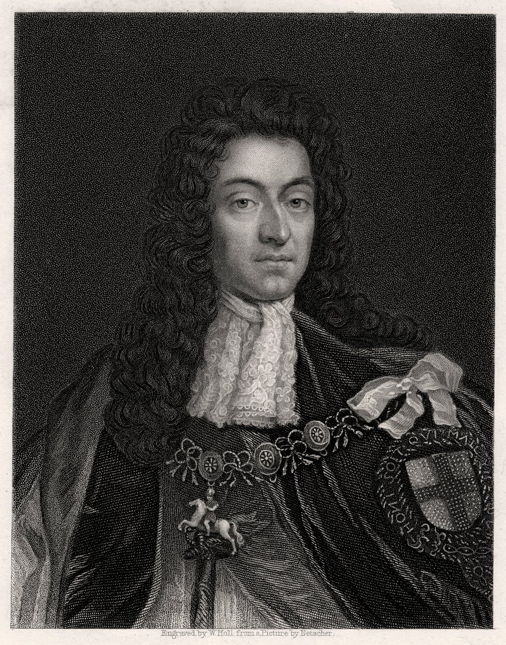 König Wilhelm III., 19. Jahrhundert von W. Holl