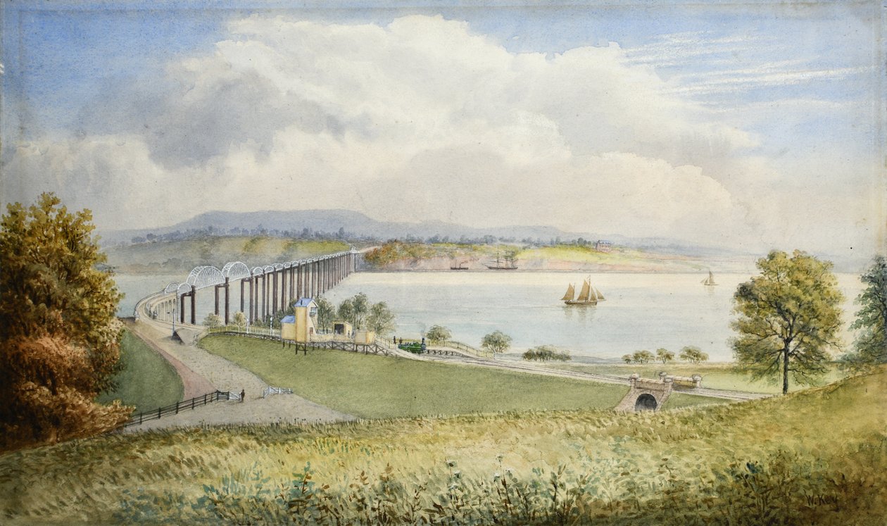 Severn-Eisenbahnbrücke von W. Key
