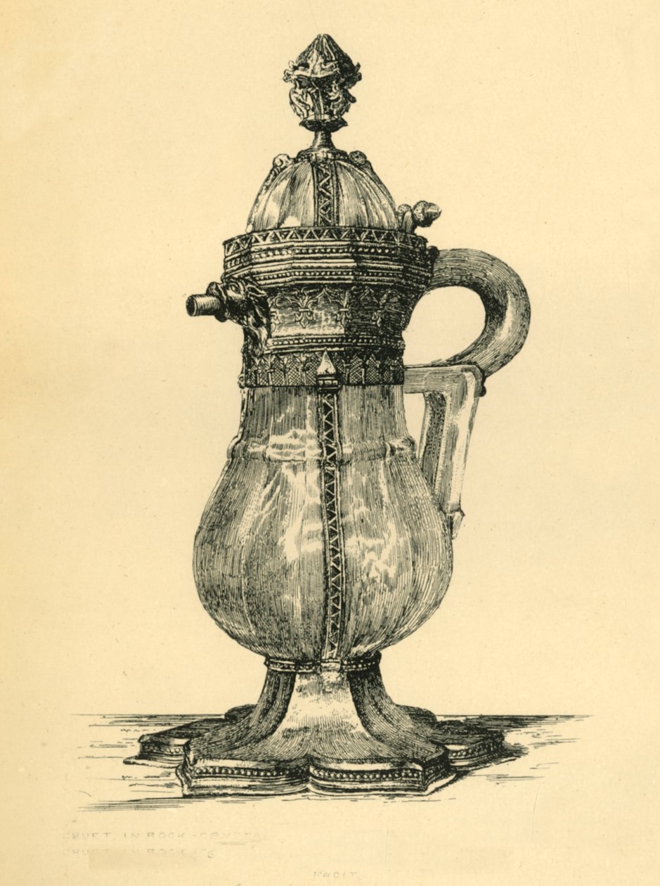 Kristallflasche, 14. Jahrhundert (1881) von W. M. McGill