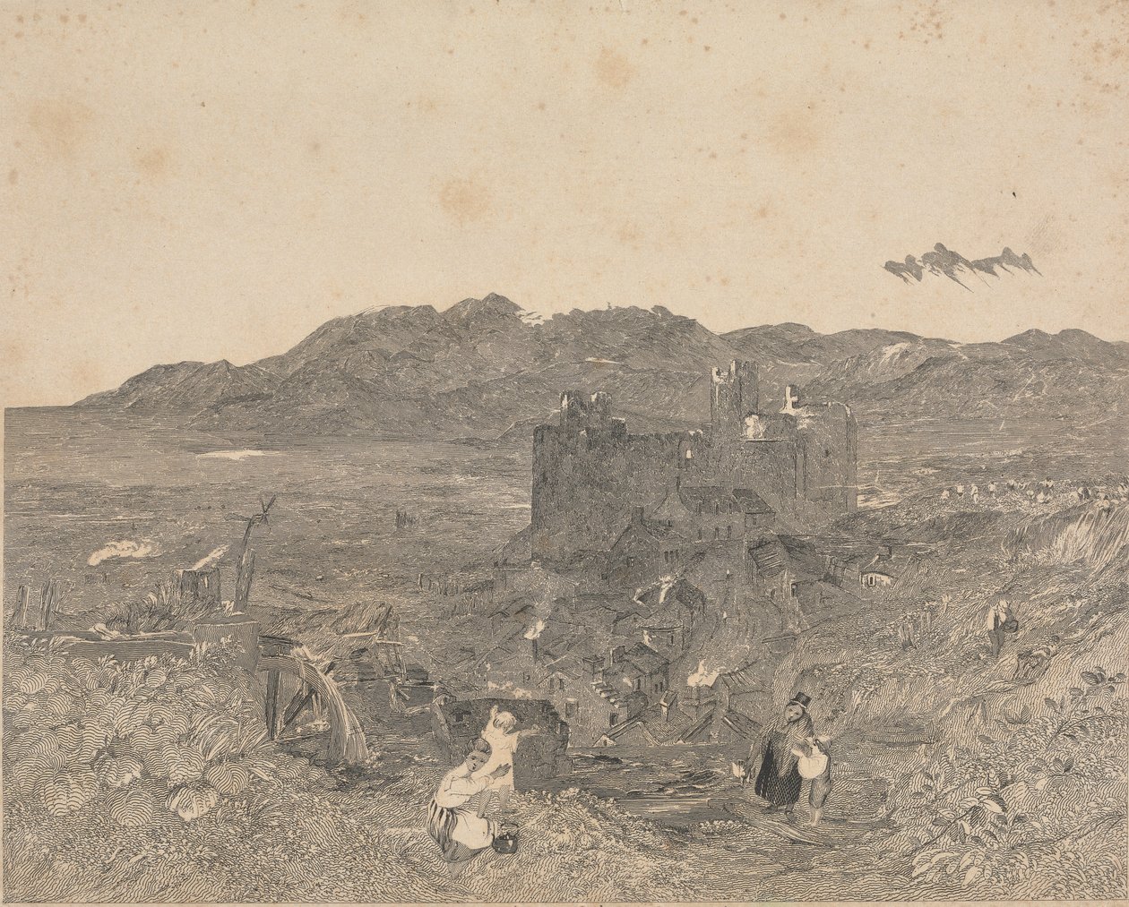 Harlech Castle, Nordwales von W. R. Smith