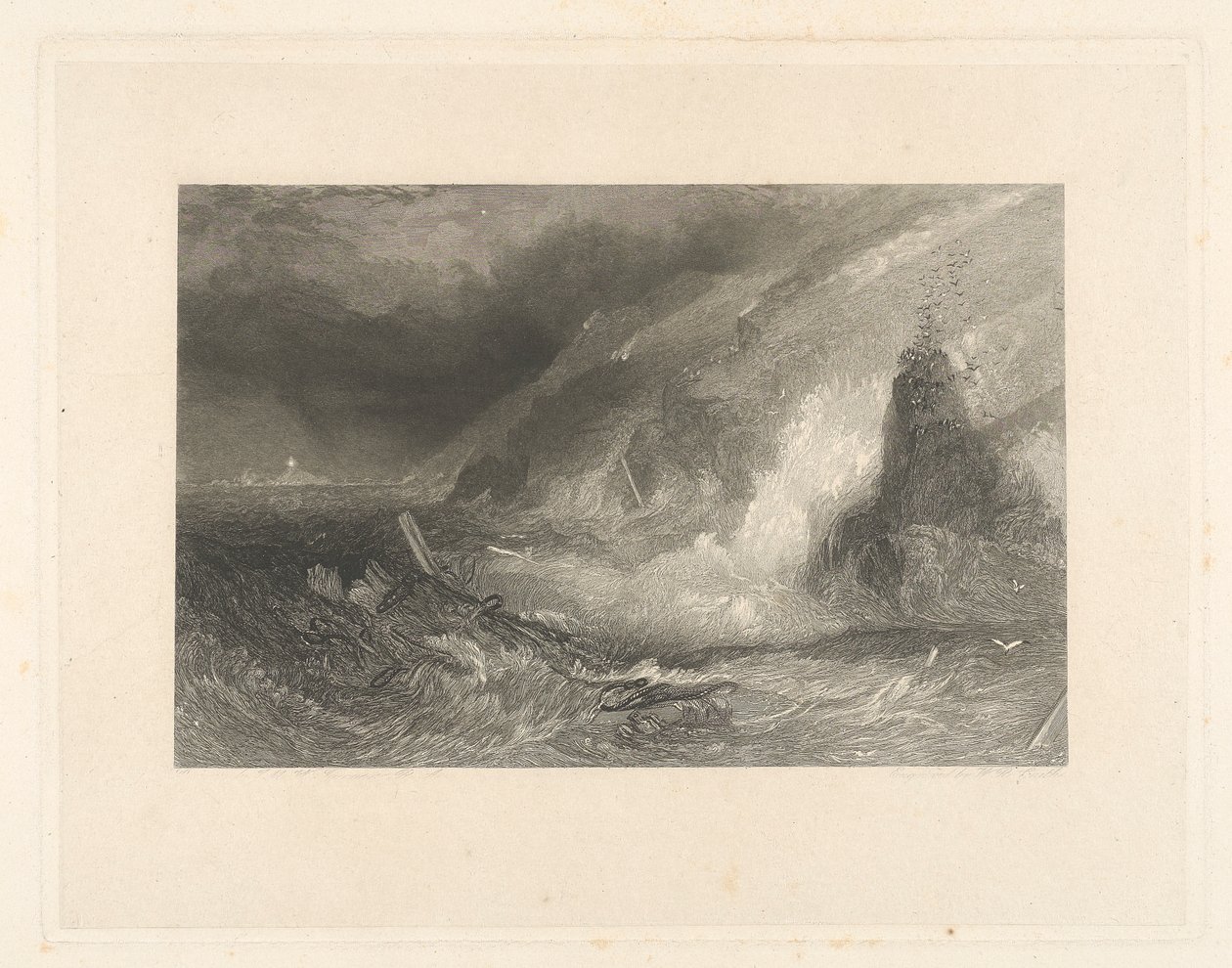 Longships-Leuchtturm, Lands End von W. R. Smith