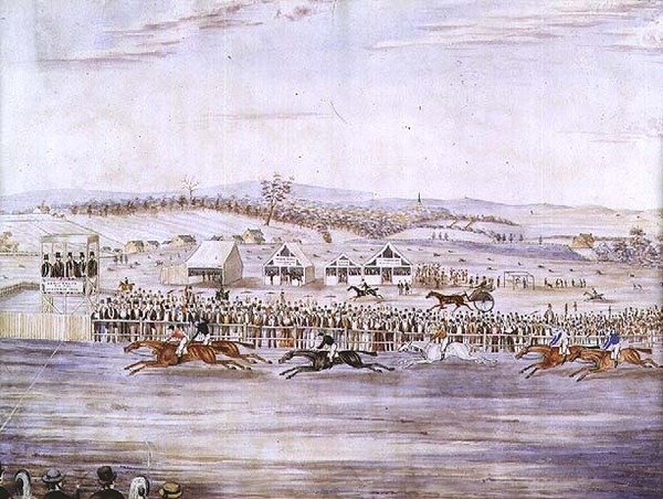Rennen in Petersham von W. Scott