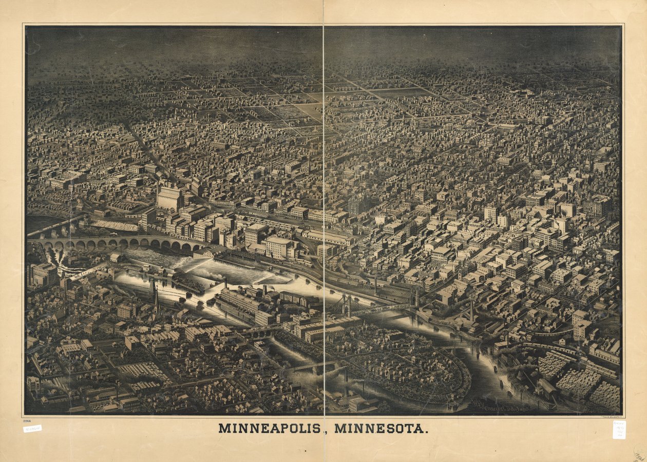Minneapolis, Minnesota von W. V.; Monasch Herancourt