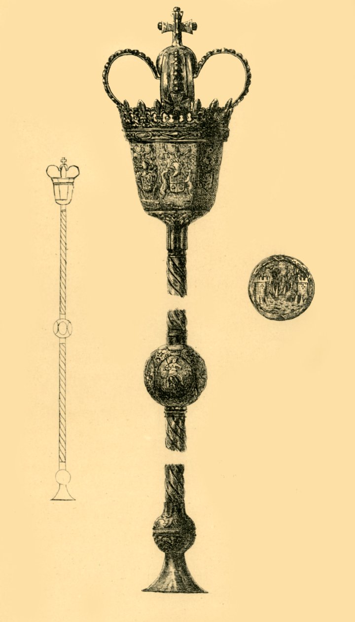 Streitkolben, 1696, 1881 von W. W. McCarty