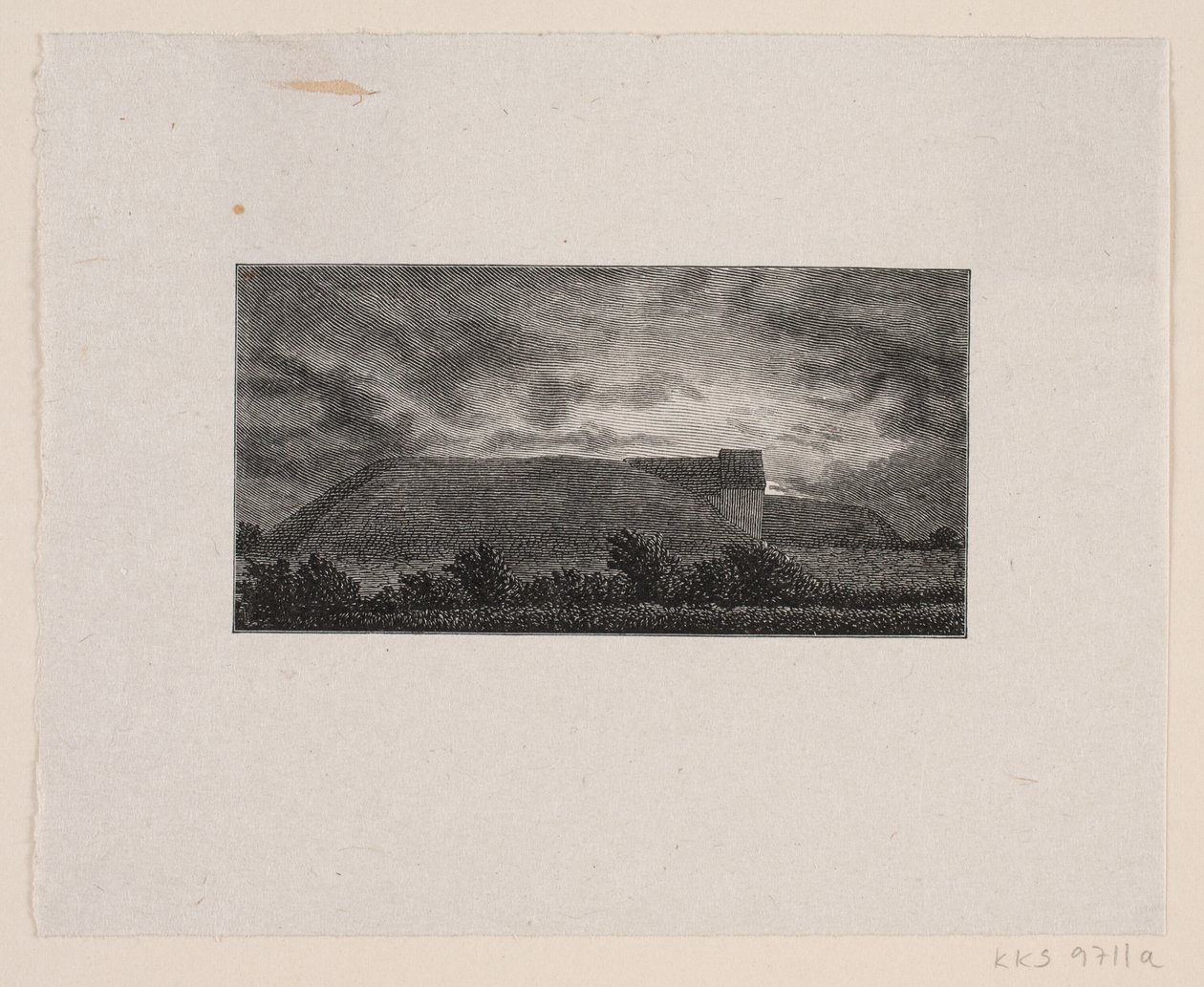 Die Jellinghügel von Waldemar Bøhme