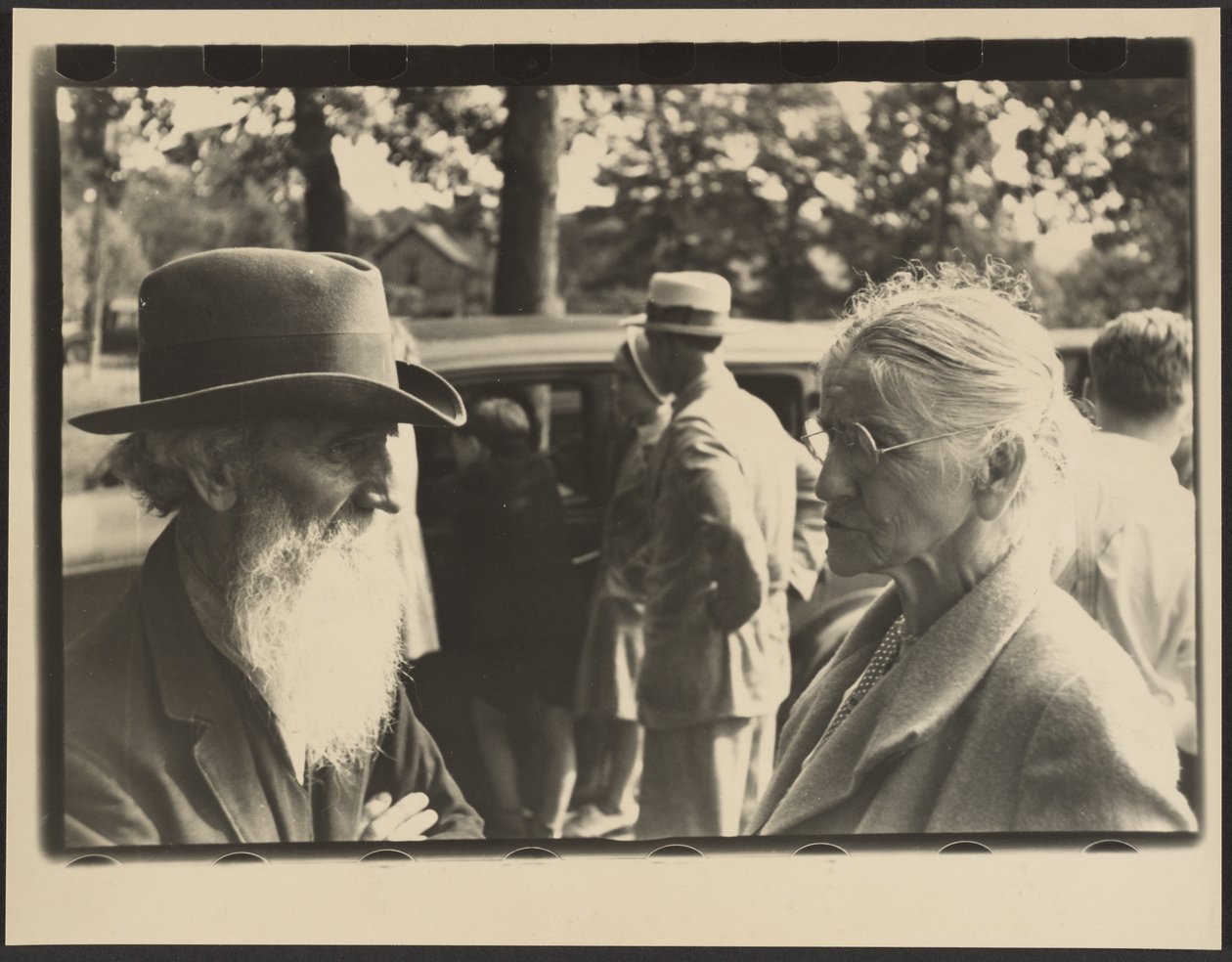 Unabhängigkeitstag, Terra Alta, West Virginia von Walker Evans