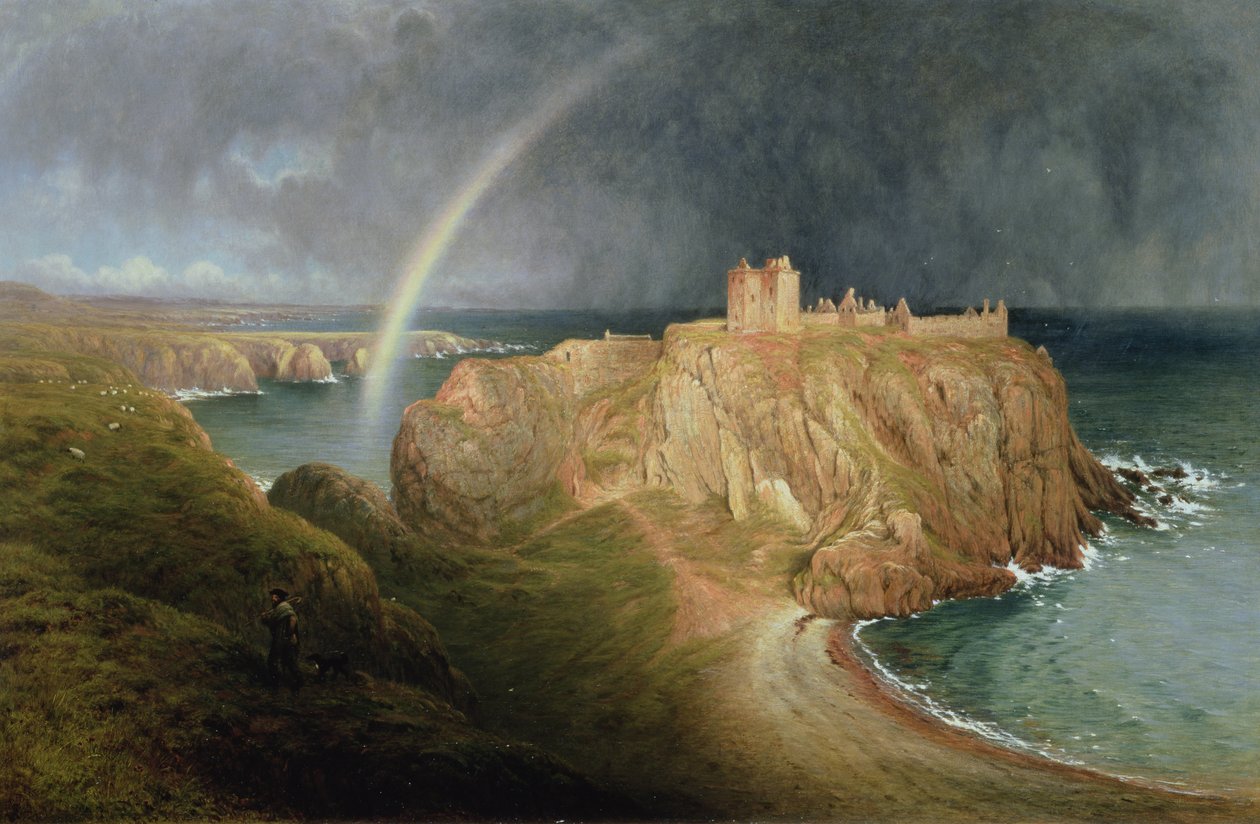Dunnottar Castle, 1867 von Waller Hugh Paton