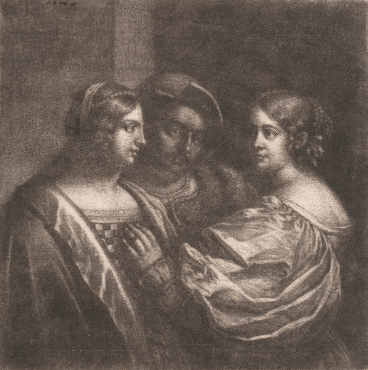 Gruppe von drei von Wallerant Vaillant
